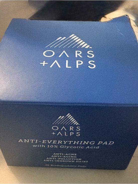 Oars + Alps Other - Anti-Everything Pad – Blue Glycolic Acid Exfoliating Pads